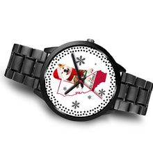 Load image into Gallery viewer, Akita Dog California Christmas Special Wrist Watch-Free Shipping