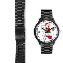 Load image into Gallery viewer, Akita Dog California Christmas Special Wrist Watch-Free Shipping