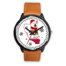 Load image into Gallery viewer, Akita Dog California Christmas Special Wrist Watch-Free Shipping