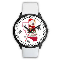 Load image into Gallery viewer, Akita Dog California Christmas Special Wrist Watch-Free Shipping