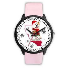 Load image into Gallery viewer, Akita Dog California Christmas Special Wrist Watch-Free Shipping