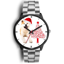 Load image into Gallery viewer, Amazing Akita Dog Christmas Special Wrist Watch-Free Shipping