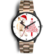 Load image into Gallery viewer, Amazing Akita Dog Christmas Special Wrist Watch-Free Shipping