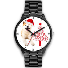 Load image into Gallery viewer, Amazing Akita Dog Christmas Special Wrist Watch-Free Shipping