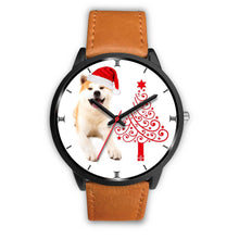 Load image into Gallery viewer, Amazing Akita Dog Christmas Special Wrist Watch-Free Shipping