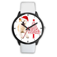 Load image into Gallery viewer, Amazing Akita Dog Christmas Special Wrist Watch-Free Shipping