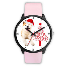 Load image into Gallery viewer, Amazing Akita Dog Christmas Special Wrist Watch-Free Shipping