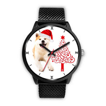Load image into Gallery viewer, Amazing Akita Dog Christmas Special Wrist Watch-Free Shipping