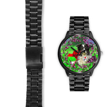 Load image into Gallery viewer, Amazing Border Collie Dog New York Christmas Special Wrist Watch-Free Shipping