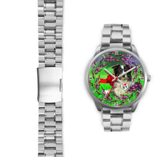 Load image into Gallery viewer, Border Collie Dog New York Christmas Special Wrist Watch-Free Shipping