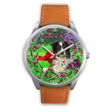 Load image into Gallery viewer, Border Collie Dog New York Christmas Special Wrist Watch-Free Shipping