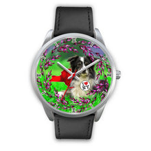 Load image into Gallery viewer, Border Collie Dog New York Christmas Special Wrist Watch-Free Shipping