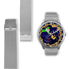 Load image into Gallery viewer, Amazing Vizsla Dog Golden Art New York Christmas Special Wrist Watch-Free Shipping