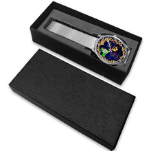 Load image into Gallery viewer, Amazing Vizsla Dog Golden Art New York Christmas Special Wrist Watch-Free Shipping