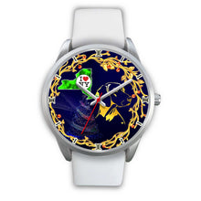 Load image into Gallery viewer, Amazing Vizsla Dog Golden Art New York Christmas Special Wrist Watch-Free Shipping