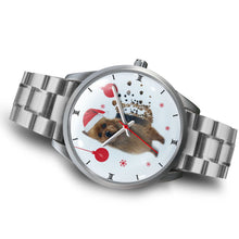 Load image into Gallery viewer, Australian Terrier Christmas Special Wrist Watch-Free Shipping