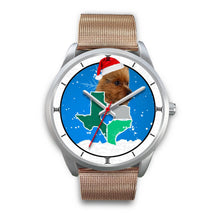 Load image into Gallery viewer, Australian Terrier Texas Christmas Special Wrist Watch-Free Shipping