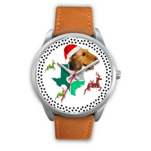 Load image into Gallery viewer, Airedale Terrier Texas Christmas Special Wrist Watch-Free Shipping