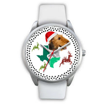 Load image into Gallery viewer, Airedale Terrier Texas Christmas Special Wrist Watch-Free Shipping