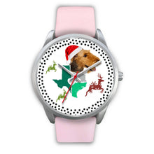 Load image into Gallery viewer, Airedale Terrier Texas Christmas Special Wrist Watch-Free Shipping