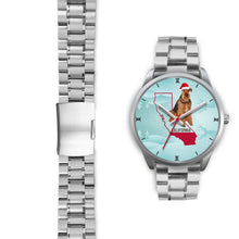 Load image into Gallery viewer, Airedale Terrier California Christmas Special Wrist Watch-Free Shipping
