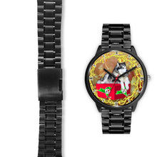 Load image into Gallery viewer, Alaskan Malamute Dog New York Christmas Special Wrist Watch-Free Shipping