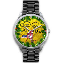 Load image into Gallery viewer, Bichon Fries Dog Art New York Christmas Special Wrist Watch-Free Shipping