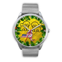Load image into Gallery viewer, Bichon Fries Dog Art New York Christmas Special Wrist Watch-Free Shipping