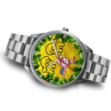 Load image into Gallery viewer, Bichon Fries Dog Art New York Christmas Special Wrist Watch-Free Shipping