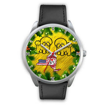Load image into Gallery viewer, Bichon Fries Dog Art New York Christmas Special Wrist Watch-Free Shipping