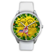 Load image into Gallery viewer, Bichon Fries Dog Art New York Christmas Special Wrist Watch-Free Shipping