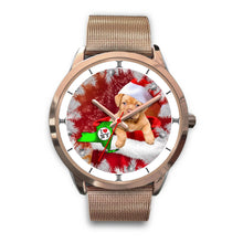 Load image into Gallery viewer, Bordeaux Mastiff Dog New York Christmas Special Wrist Watch-Free Shipping
