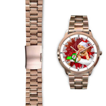 Load image into Gallery viewer, Bordeaux Mastiff Dog New York Christmas Special Wrist Watch-Free Shipping