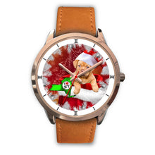 Load image into Gallery viewer, Bordeaux Mastiff Dog New York Christmas Special Wrist Watch-Free Shipping