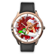 Load image into Gallery viewer, Bordeaux Mastiff Dog New York Christmas Special Wrist Watch-Free Shipping