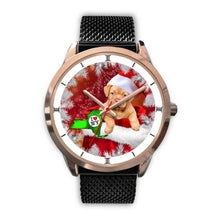 Load image into Gallery viewer, Bordeaux Mastiff Dog New York Christmas Special Wrist Watch-Free Shipping