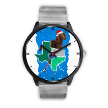 Load image into Gallery viewer, American Water Spaniel Texas Christmas Special Wrist Watch-Free Shipping