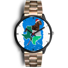 Load image into Gallery viewer, American Water Spaniel Texas Christmas Special Wrist Watch-Free Shipping