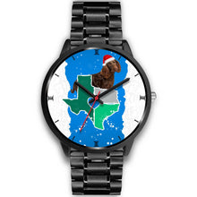 Load image into Gallery viewer, American Water Spaniel Texas Christmas Special Wrist Watch-Free Shipping