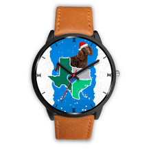 Load image into Gallery viewer, American Water Spaniel Texas Christmas Special Wrist Watch-Free Shipping