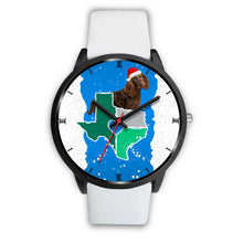 Load image into Gallery viewer, American Water Spaniel Texas Christmas Special Wrist Watch-Free Shipping