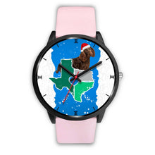 Load image into Gallery viewer, American Water Spaniel Texas Christmas Special Wrist Watch-Free Shipping