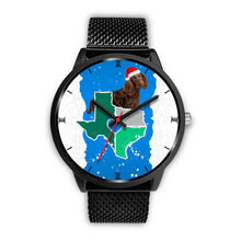 Load image into Gallery viewer, American Water Spaniel Texas Christmas Special Wrist Watch-Free Shipping