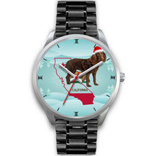 Load image into Gallery viewer, American Water Spaniel California Christmas Special Wrist Watch-Free Shipping