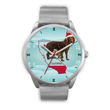 Load image into Gallery viewer, American Water Spaniel California Christmas Special Wrist Watch-Free Shipping