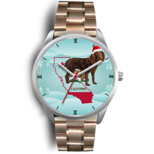 Load image into Gallery viewer, American Water Spaniel California Christmas Special Wrist Watch-Free Shipping