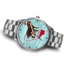 Load image into Gallery viewer, American Water Spaniel California Christmas Special Wrist Watch-Free Shipping