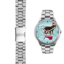 Load image into Gallery viewer, American Water Spaniel California Christmas Special Wrist Watch-Free Shipping