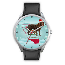 Load image into Gallery viewer, American Water Spaniel California Christmas Special Wrist Watch-Free Shipping