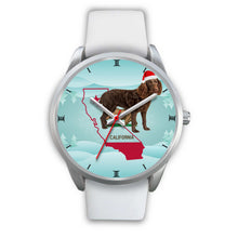Load image into Gallery viewer, American Water Spaniel California Christmas Special Wrist Watch-Free Shipping